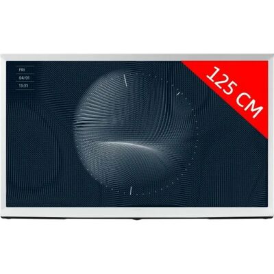 Samsung The Serif TQ50LS01BGU - Blanc - Publicité Samsung The Serif TQ50LS01BGU - Blanc - Publicité