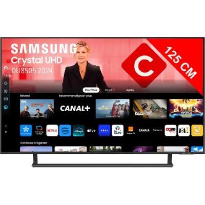 Samsung TU50DU8505 - 4K Crystal UHD - 50" - Publicité Samsung TU50DU8505 - 4K Crystal UHD - 50" - Publicité