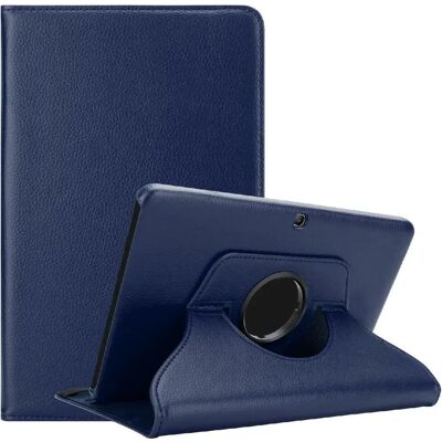 Housse de protection style livre pour Samsung Galaxy Tab 4 10.1 en bleu foncé - Publicité Housse de protection style livre pour Samsung Galaxy Tab 4 10.1 en bleu foncé - Publicité
