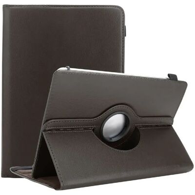 Cadorabo - Lenovo Smart Tab 10.1 - Marron - Rotation à 360° - Étui tablette - Publicité Cadorabo - Lenovo Smart Tab 10.1 - Marron - Rotation à 360° - Étui tablette - Publicité