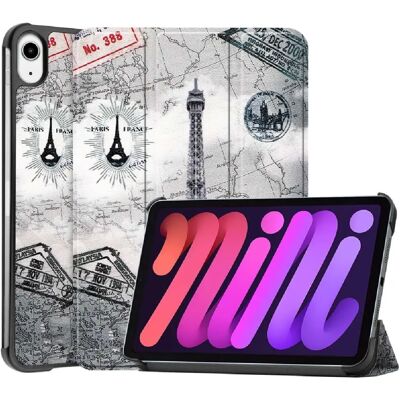 HTDMobiles iPad Mini 6 2021 Tour Eiffel - Étui pour Tablette - Publicité HTDMobiles iPad Mini 6 2021 Tour Eiffel - Étui pour Tablette - Publicité