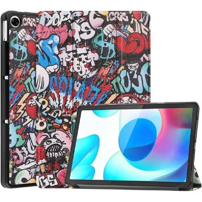 HTDMobiles - Realme Pad - Cuir synthétique - Tablet case - Publicité HTDMobiles - Realme Pad - Cuir synthétique - Tablet case - Publicité