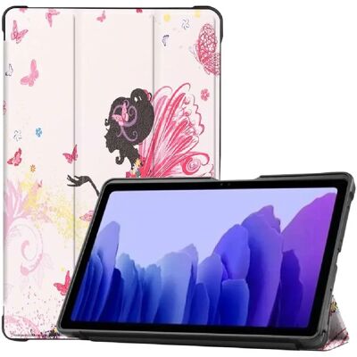Fée Htdmobiles Étui Synthétique Similaire au Cuir pour Samsung Galaxy Tab A7 - Coque pour Tablette - Publicité Fée Htdmobiles Étui Synthétique Similaire au Cuir pour Samsung Galaxy Tab A7 - Coque pour Tablette - Publicité
