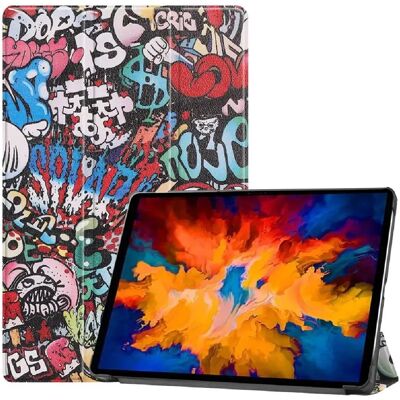Htdmobiles Étui Lenovo Tab P11 Pro - Couverture en Simili Cuir - Publicité Htdmobiles Étui Lenovo Tab P11 Pro - Couverture en Simili Cuir - Publicité