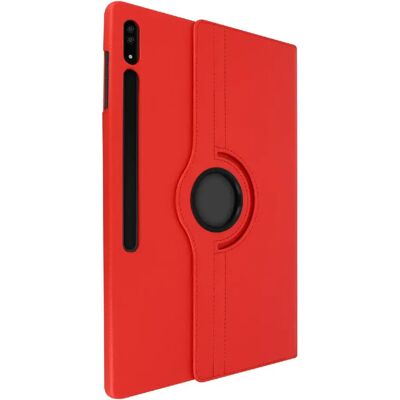 Coque rotative 360° pour Galaxy Tab S8 Ultra Rouge - Publicité Coque rotative 360° pour Galaxy Tab S8 Ultra Rouge - Publicité
