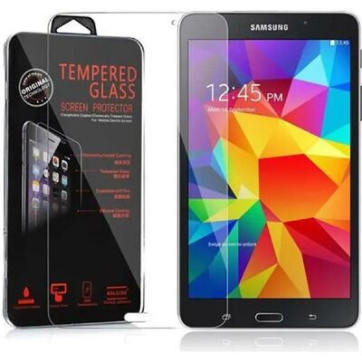 Protecteur d'écran Samsung Galaxy Tab 4 (7 Pouces) Verre Trempé - Cristal Clair - Publicité Protecteur d'écran Samsung Galaxy Tab 4 (7 Pouces) Verre Trempé - Cristal Clair - Publicité