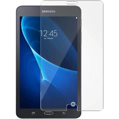 Protecteur d'écran Avizar Galaxy Tab A6 7" - Verre trempé transparent - Publicité Protecteur d'écran Avizar Galaxy Tab A6 7" - Verre trempé transparent - Publicité