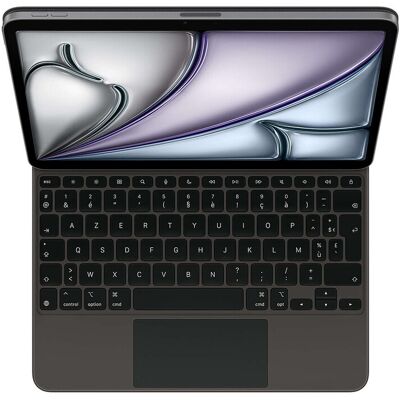 Apple Magic Keyboard iPad Air 13" (M2/M3/M4) Noir/FR (MGYY4F/A) - Publicité Apple Magic Keyboard iPad Air 13" (M2/M3/M4) Noir/FR (MGYY4F/A) - Publicité