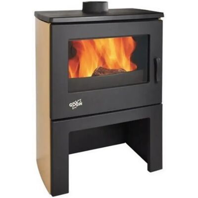 Godin poêle à bois Chinon 8 kW - Publicité Godin poêle à bois Chinon 8 kW - Publicité