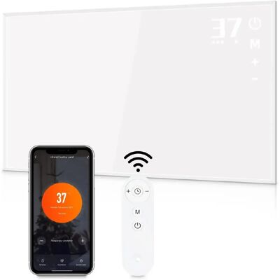 NETTLIFE Chauffage infrarouge radiateur 450W chauffage avec télécommande WIFI - Publicité NETTLIFE Chauffage infrarouge radiateur 450W chauffage avec télécommande WIFI - Publicité