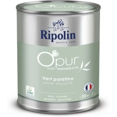 RIPOLIN - 2 L Peinture radiateurs vert satiné velouté - Publicité RIPOLIN - 2 L Peinture radiateurs vert satiné velouté - Publicité