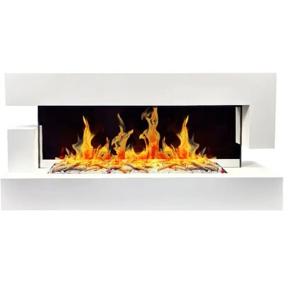 Cheminée électrique 2000w quartz 3xl 150cm - quartz 3xl - CHEMIN'ARTE - Publicité Cheminée électrique 2000w quartz 3xl 150cm - quartz 3xl - CHEMIN'ARTE - Publicité