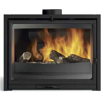 Godin Modane 2 75-F TURBO 660226000053 Insert de cheminée à bois encastrable anthracite 10 kW - Publicité Godin Modane 2 75-F TURBO 660226000053 Insert de cheminée à bois encastrable anthracite 10 kW - Publicité