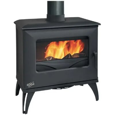 Poêle à bois fonte 8kw anthracite - 388151ANTH - Cube 2 - GODIN - Publicité Poêle à bois fonte 8kw anthracite - 388151ANTH - Cube 2 - GODIN - Publicité