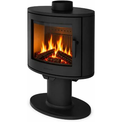Poêle à bois NORDFLAM - WERONA 9 kW en Fonte - - Publicité Poêle à bois NORDFLAM - WERONA 9 kW en Fonte - - Publicité