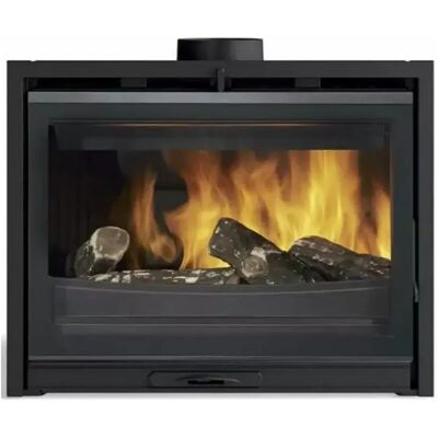 Insert à bois 10kw noir/anthracite - 660227ANTH - GODIN - Publicité Insert à bois 10kw noir/anthracite - 660227ANTH - GODIN - Publicité