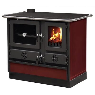 Interstoves Cuisinière à bois Magnum Thermo MBS en fonte bouilleur sortie côté gauche - - Publicité Interstoves Cuisinière à bois Magnum Thermo MBS en fonte bouilleur sortie côté gauche - - Publicité