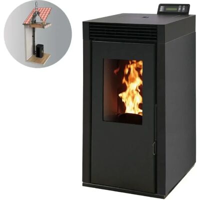 Interstoves Pack Poêle à granules MARINA 6 Etanche + Kit Conduit Vertical 80/125 - - Publicité Interstoves Pack Poêle à granules MARINA 6 Etanche + Kit Conduit Vertical 80/125 - - Publicité