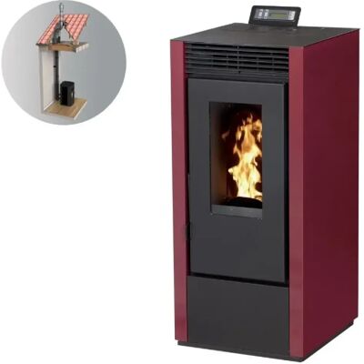 Interstoves Pack Poêle à granules MARINA 14 Etanche + Kit Conduit Vertical 80/125 - - Publicité Interstoves Pack Poêle à granules MARINA 14 Etanche + Kit Conduit Vertical 80/125 - - Publicité