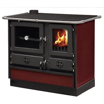 Interstoves Cuisinière à bois Magnum Thermo MBS en fonte bouilleur sortie côté gauche - - Publicité Interstoves Cuisinière à bois Magnum Thermo MBS en fonte bouilleur sortie côté gauche - - Publicité