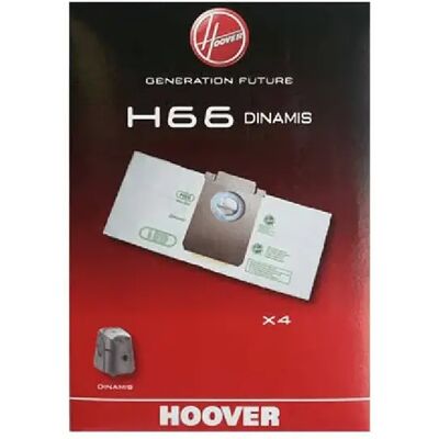 Hoover H66 - Sac à poussière - Publicité Hoover H66 - Sac à poussière - Publicité