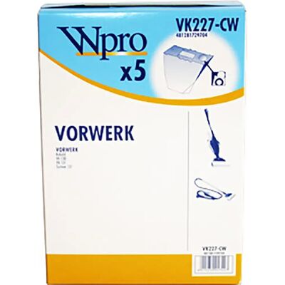 Vorwerk sacs aspirateur microfibre VK130/131 - Lot de 6 - Publicité Vorwerk sacs aspirateur microfibre VK130/131 - Lot de 6 - Publicité