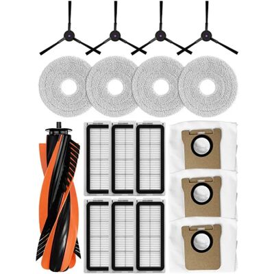 INF Kit d'accessoires de remplacement compatible avec l'aspirateur robot JONR P20PRO, brosse p - Publicité INF Kit d'accessoires de remplacement compatible avec l'aspirateur robot JONR P20PRO, brosse p - Publicité