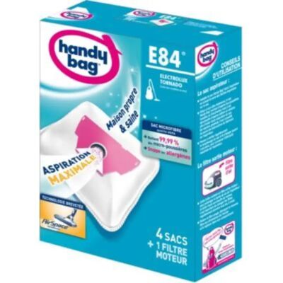Handy Bag - E84 - 4 sacs - HEPA - Vacuum bag - Publicité Handy Bag - E84 - 4 sacs - HEPA - Vacuum bag - Publicité