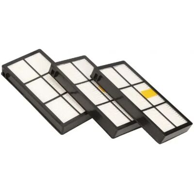 Irobot kit de 3 filtres HEPA pour Roomba 800/900 - Publicité Irobot kit de 3 filtres HEPA pour Roomba 800/900 - Publicité