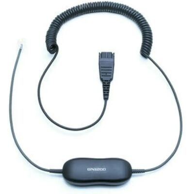 Jabra Câble adaptateur GN1200CC pour micro-casque et téléphone fixe - Publicité Jabra Câble adaptateur GN1200CC pour micro-casque et téléphone fixe - Publicité