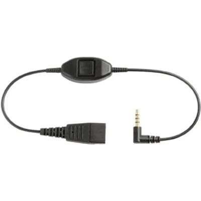 Jabra QD/3.5mm - Noir - Publicité Jabra QD/3.5mm - Noir - Publicité