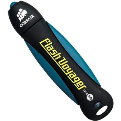 Corsair Flash Voyager USB 3.0 128 Go (CMFVY3A) - Publicité Corsair Flash Voyager USB 3.0 128 Go (CMFVY3A) - Publicité