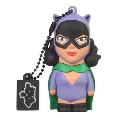 Clé USB Tribe 16GB Bleu Blanc - Catwoman - Publicité Clé USB Tribe 16GB Bleu Blanc - Catwoman - Publicité