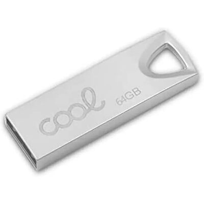 Cool Clé USB 64GB 2.0 Metal - Publicité Cool Clé USB 64GB 2.0 Metal - Publicité