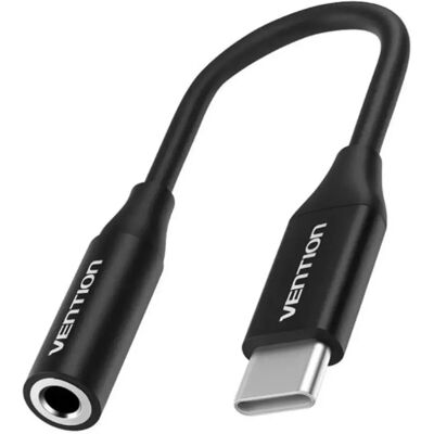 Vention Adaptateur USB-C vers jack 3,5 mm - 0,1 m - Noir - Publicité Vention Adaptateur USB-C vers jack 3,5 mm - 0,1 m - Noir - Publicité