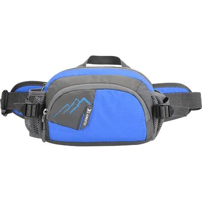 Avizar Sac Banane pour Sport avec Porte Gourde et Multi Poches Léger Pratique Bleu - Publicité Avizar Sac Banane pour Sport avec Porte Gourde et Multi Poches Léger Pratique Bleu - Publicité