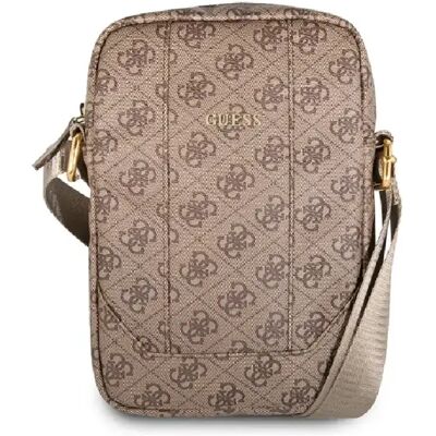 Guess maroquinerie Sacoche Uptown 10'' - Marron - Publicité Guess maroquinerie Sacoche Uptown 10'' - Marron - Publicité