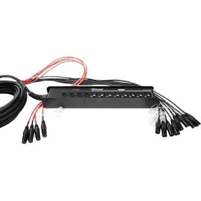 Cordial - StageBox 8x4 XLR - 15 m - 8in4out - Stage Box - Publicité Cordial - StageBox 8x4 XLR - 15 m - 8in4out - Stage Box - Publicité