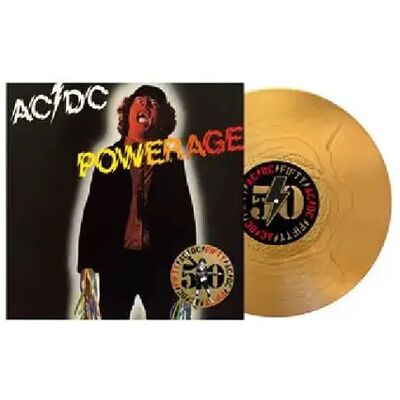 Columbia Powerage Édition Limitée Vinyle Or - Publicité Columbia Powerage Édition Limitée Vinyle Or - Publicité