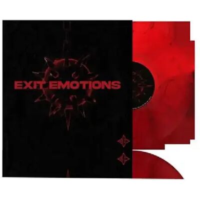 Columbia Exit Emotions Édition Limitée Vinyle Rouge et Noir Marbré Transparent - Publicité Columbia Exit Emotions Édition Limitée Vinyle Rouge et Noir Marbré Transparent - Publicité