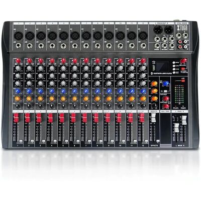 Yonis Table de mixage audio 12 canaux - Publicité Yonis Table de mixage audio 12 canaux - Publicité