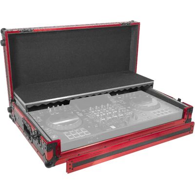 Plugger Flight case XDJ-AZ Elite - Rouge - Publicité Plugger Flight case XDJ-AZ Elite - Rouge - Publicité