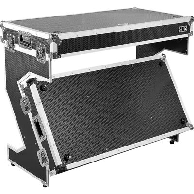 Table DJ Workstation Z Wheel Silver MK2 Walkasse - Publicité Table DJ Workstation Z Wheel Silver MK2 Walkasse - Publicité