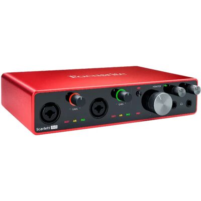 Focusrite Scarlett 8I6 G3 - Publicité Focusrite Scarlett 8I6 G3 - Publicité