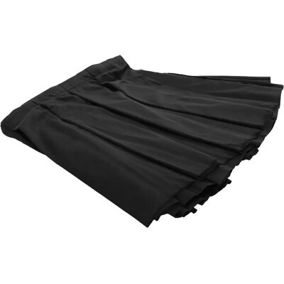 Plugger Drap de scène ignifugé QuickStage 403 - 300 x 40 cm - Noir - Publicité Plugger Drap de scène ignifugé QuickStage 403 - 300 x 40 cm - Noir - Publicité