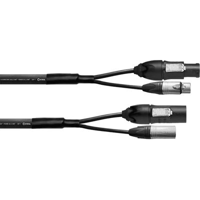 Cordial DMX + Powercon T1 - 1,5 m - Publicité Cordial DMX + Powercon T1 - 1,5 m - Publicité