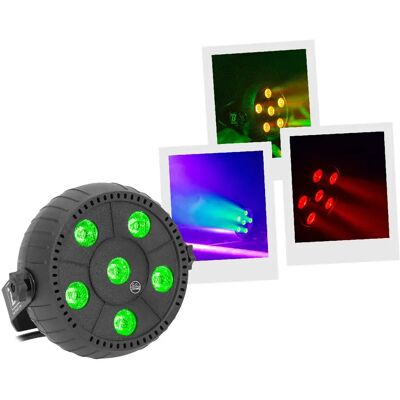 BoomTone Dj BoomToneDJ Mega LED 6X3W - Publicité BoomTone Dj BoomToneDJ Mega LED 6X3W - Publicité
