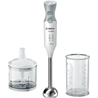 Bosch MSM66120 - Blanc Gris - Mixeur plongeant - Publicité Bosch MSM66120 - Blanc Gris - Mixeur plongeant - Publicité