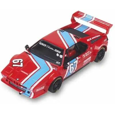 Voiture Télécommandée Scalextric BMW M1 Crevier Racing - 18x9x9 cm - Publicité Voiture Télécommandée Scalextric BMW M1 Crevier Racing - 18x9x9 cm - Publicité