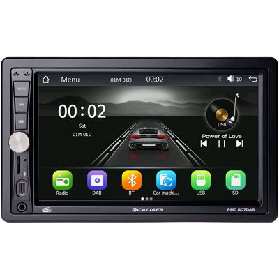 Caliber - RMD807DAB - DAB+ - Bluetooth - Autoradio - Publicité Caliber - RMD807DAB - DAB+ - Bluetooth - Autoradio - Publicité